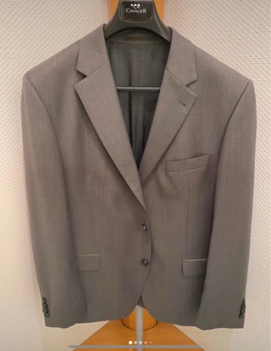 Eleganter grauer herrenanzug - eleganter,