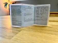 Fahrzeugschein Hülle KFZ Schutzhülle Auto Papiere Etui Transparent Schein Mappe