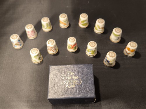 Fingerhutsammlung stück - fingerhutsammlung,, 13
