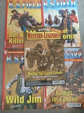5 Westernromane Romanhefte 
