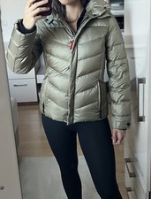 Neu! Bogner Ski Winter Jacke Mit Abnehmbarer Kapuze S Khaki Grün