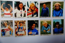 Olympic athletic cards - athletic,