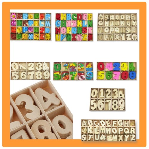 Holz buchstaben set tür - buchstaben,