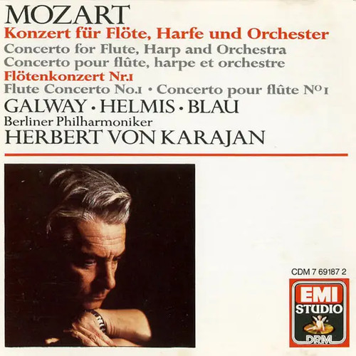 Mozart konzert für flöte - cd,
