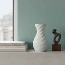 Moderne Design Vase Spiralform