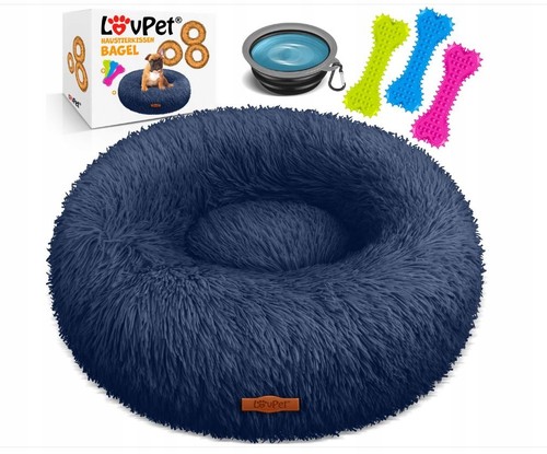 Lovpet hundebett 60x60 blau - cm,