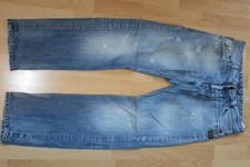 G-Star Attacc Low Straight Jeans Hose W31 L32 blau mit Mängeln #L4146