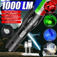 Taktisch 4 in 1 Zoom RGBW Rot