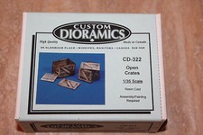 Custom Dioramics CD-322 open crates Kisten Diorama 1:35 NEU OVP