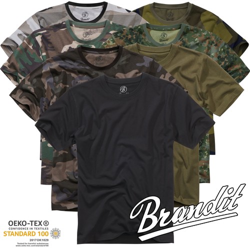 Brandit army herren shirt - army, t-shirt