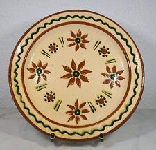 alter Spielbühler Thurnau Teller Wandteller Keramikteller Blumenmotiv handbemalt