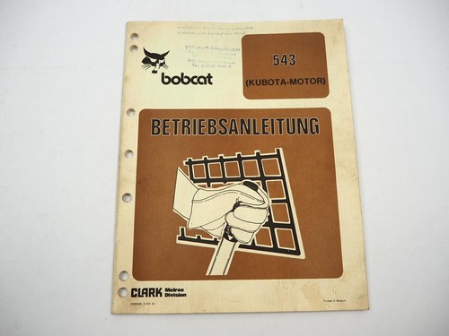 Original bobcat 543 - original, radlader