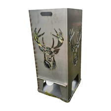 Die Motiv Feuertonne "Hirsch"