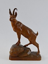 Gamsbock - alte Brienzer Schnitzerei vor/um 1910