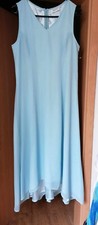 elegantes Brautkleid o. Abendkleid hellblau K-Gr. 21 bzw. 42, neu