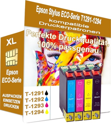 Patronen für epson - 4x,