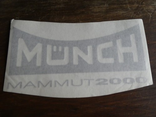 Grosser aufkleber münch - grosser,
