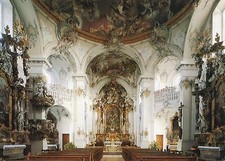 Alte Postkarte - Pfarrkirche