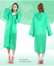 EVA Plastik Regenmantel Mantel
