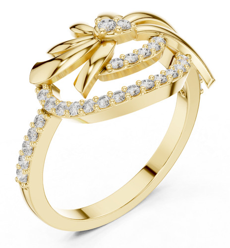 Eleganter damenring - eleganter,