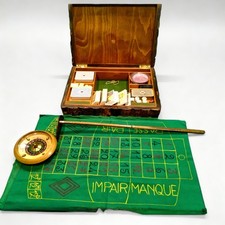 Vintage Spielset Casino Poker