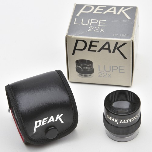 Peak scale lupe 22x - scale,