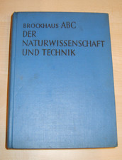 Brockhaus ABC der Naturwissenschaft und Technik DDR 1962