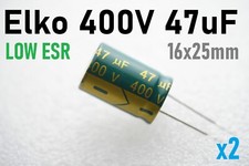 47uF 400V Elektrolyt