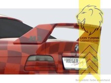 Rieger Hecklippe Spoiler Heckspoiler Kofferraum Lippe für BMW 3er E36 Coupe  