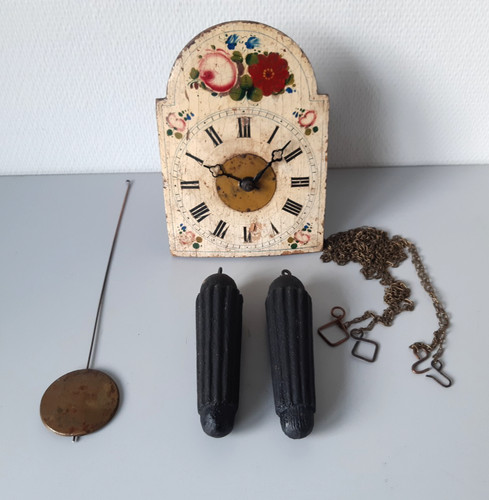Schöne alte wanduhr pendeluhr - schöne,