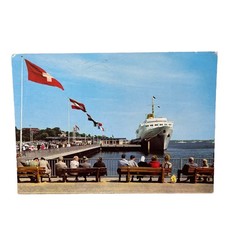 Postkarte AK Kiel Oslo Kai