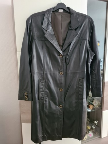 Ledermantel/Trenchcoat/Nappale