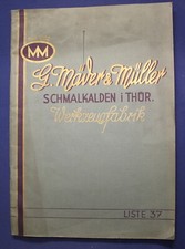 Original Katalog G.Mäder &
