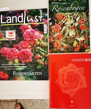 3x Rosenliteratur: ROSENJAHRBUCH 2006, Rosenbogen IV/2011, Rosengärten/Landlust