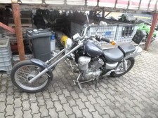Yamaha XV535 lange Gabel , Vorverlegte Rastenanlage komplettes Moped  AME