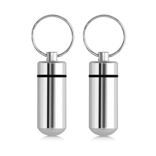 Metall pillendose aluminium - metall,