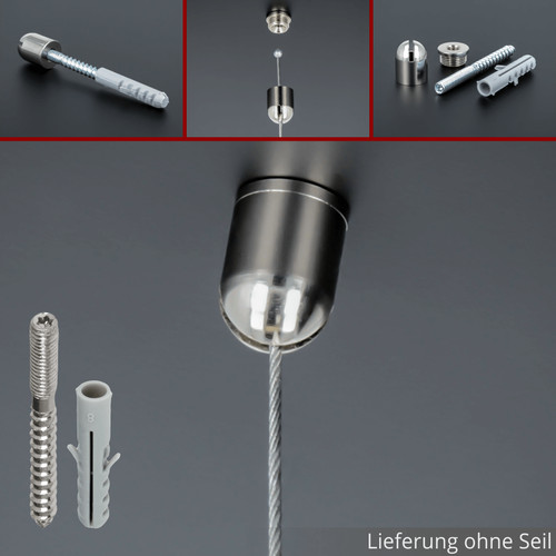 Deckenhalter seilhalter - deckenhalter,