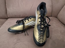 Adidas F50 43 1/3 Gold Schwarz