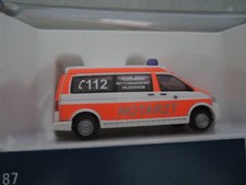 Rietze 51927 t5 notarzt - rietze, vw