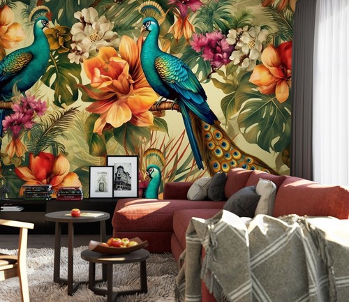 Charmant pfau h6047 tapete - pfau,