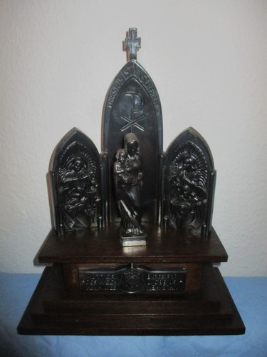 Alter hausaltar mit spieluhr - mit,