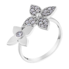 Ring finger ring silver ring