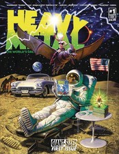 HEAVY METAL MAGAZINE #1 HEAVY
