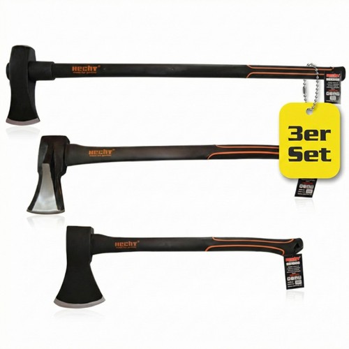 Spaltaxt axt beil - beil, 3er