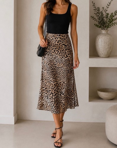 Zara leo maxirock m sommer - maxirock, gr.