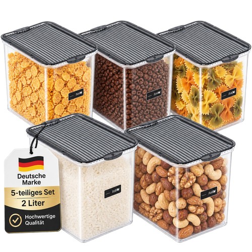 Frischhaltedosen 5er set - frischhaltedosen,