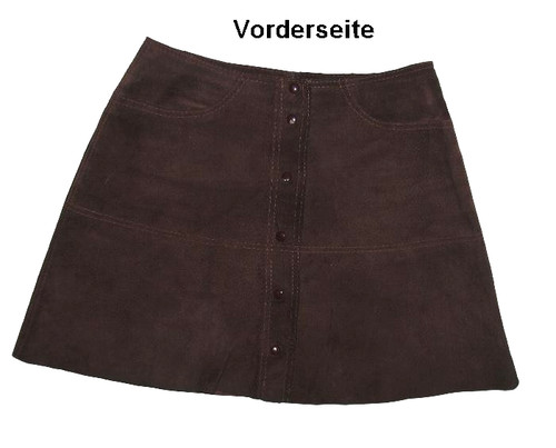 Vintage velours lederrock - vintage,