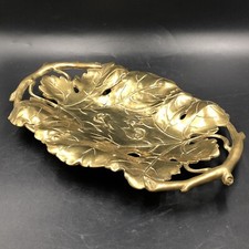 Messing Platte Schale massiv