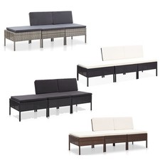 3-tlg. Sitzgruppe Garnitur