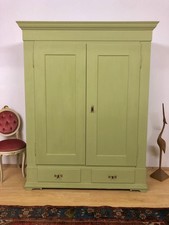Antiker Gründerzeitschrank, Bauernschrank, Landhausschrank um 1880 / shabby chic